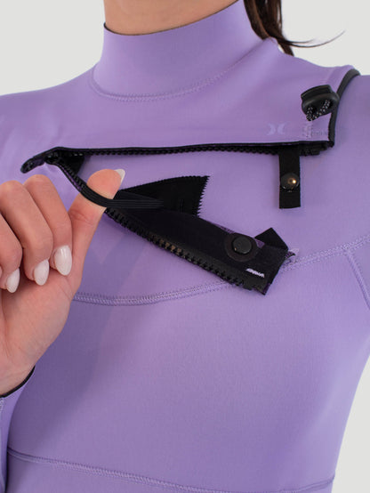 Long John Hurley Feminino AIR 3/2mm Fullsuit Lilás