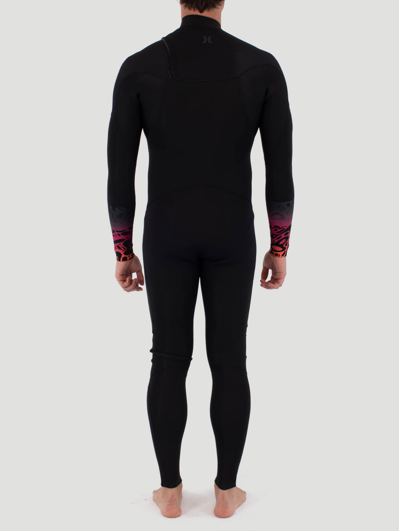 Long John Hurley AIR 3/2mm Bubble Fullsuit Preto Degradê