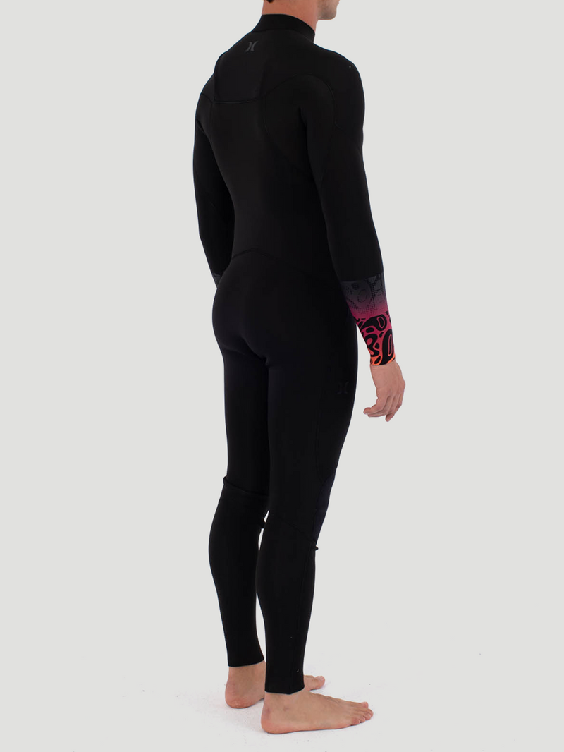 Long John Hurley AIR 3/2mm Bubble Fullsuit Preto Degradê