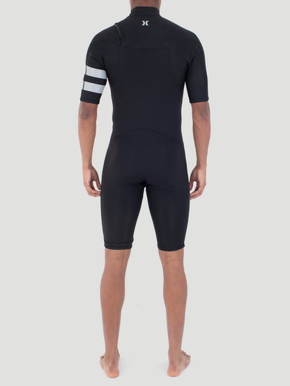Short John Hurley Air 2/2mm Spring SS Preto