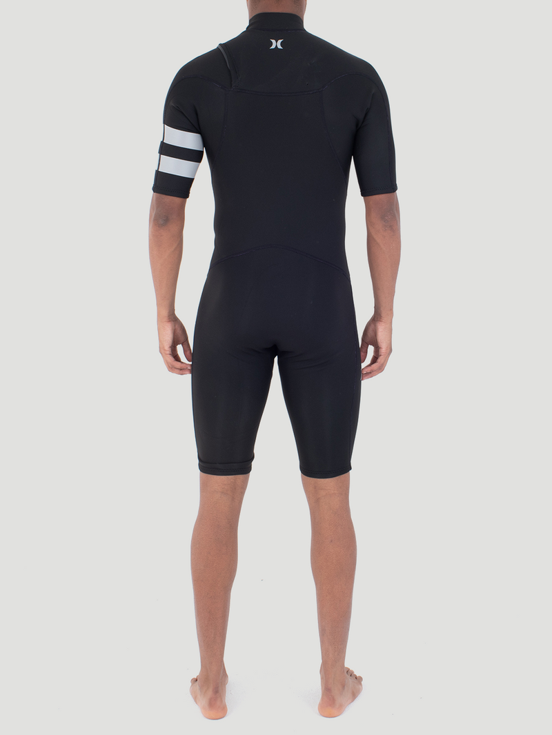 Short John Hurley Air 2/2mm Spring SS Preto