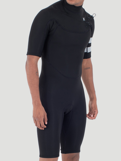 Short John Hurley Air 2/2mm Spring SS Preto