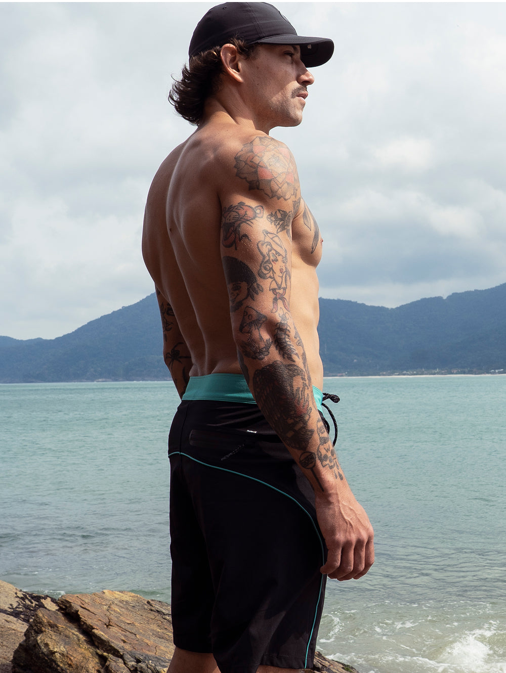 Boardshorts Preto Hurley Simple – Hurley Brasil