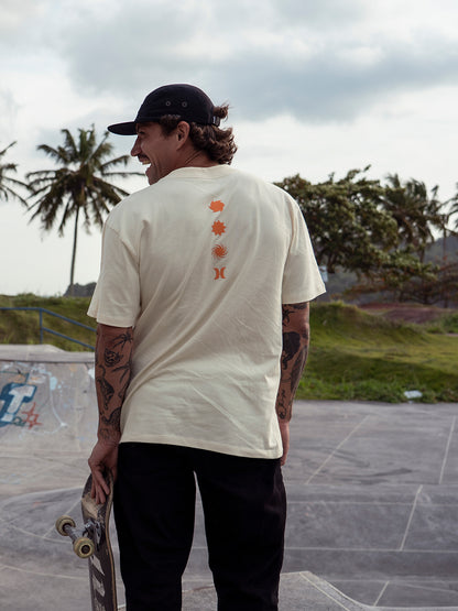 Camiseta Especial MaxFit Off White Hurley Psyko