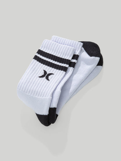 Meia Hurley Icon Stripe Branca