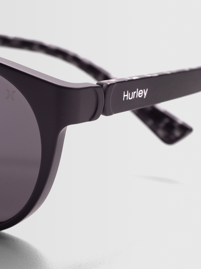 Óculos Redondo Preto Hurley Louisville