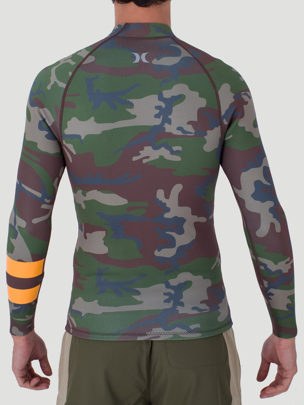 Jaqueta Neoprene Hurley Advant Printed 1mm Militar