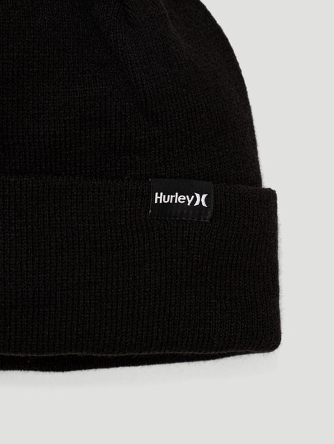 Gorro Preto Com Dobra Hurley Label – Hurley Brasil