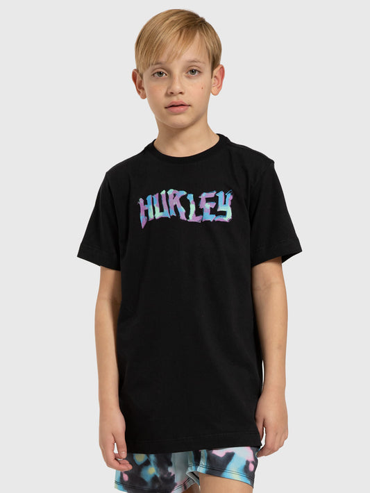 Camiseta Hurley Effect Juvenil Preta