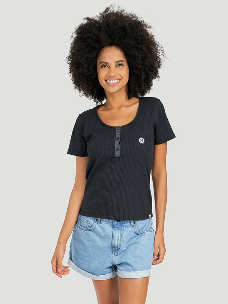 Blusa Hurley Small Ange Preta