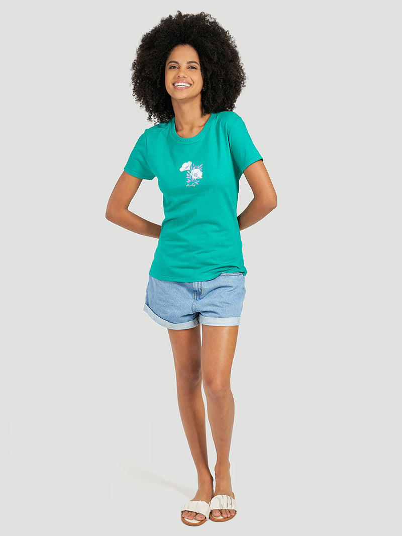 Camiseta Hurley Hanlon Turquesa