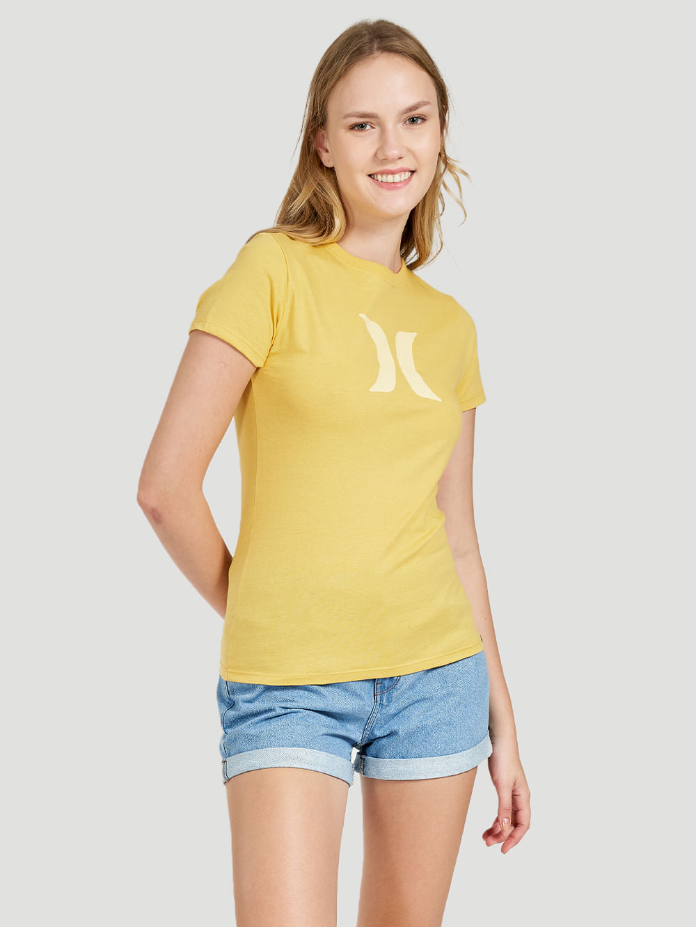 Camiseta Hurley Icon Amarela