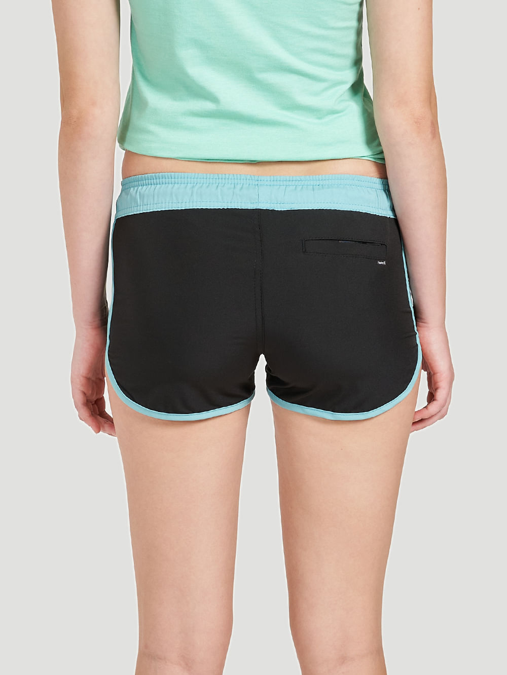 Boardshort Hurley Contrast Preto