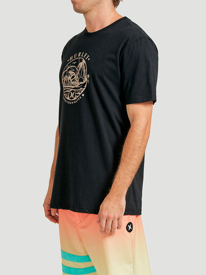 Camiseta Hurley Wave Preto