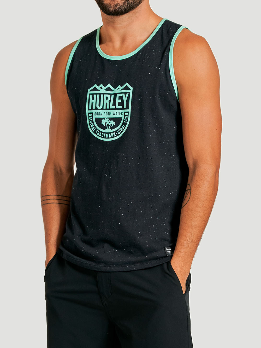 Regata Especial Hurley Colors Preto