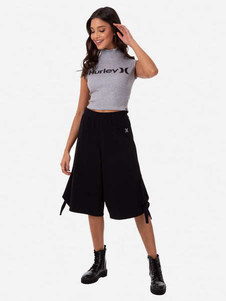 Blusa Hurley Melange Cinza