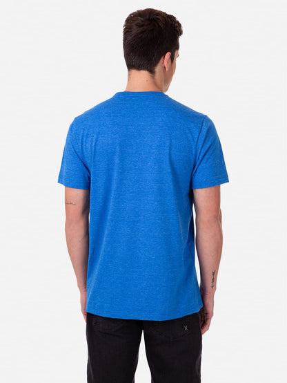 Camiseta Hurley Est Mescla Azul