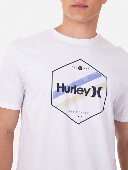 Camiseta Hurley Hexa Two Branca