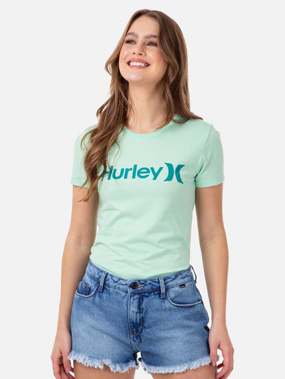 Camiseta Hurley One&Only Menta Mescla