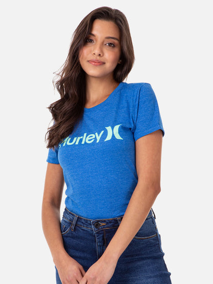 Camiseta Hurley One&Only Mescla Azul