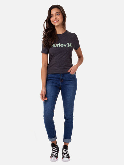 Camiseta Hurley One&Only Mescla Preto