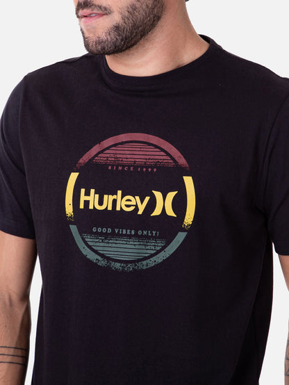 Camiseta Hurley Roots Preta