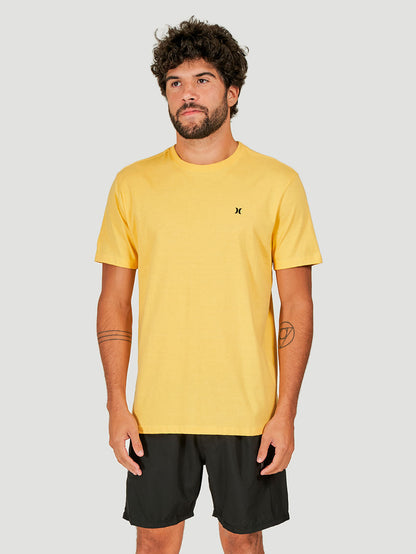 Camiseta Hurley Mini Icon Plus Size Amarelo