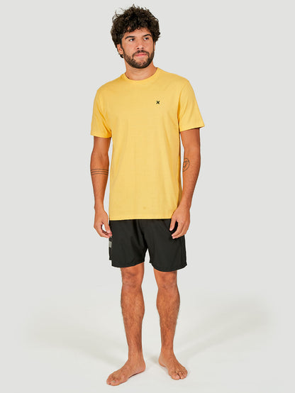 Camiseta Hurley Mini Icon Plus Size Amarelo