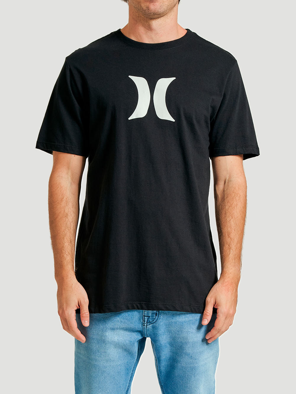 Camiseta Hurley Icon Plus Size Preto