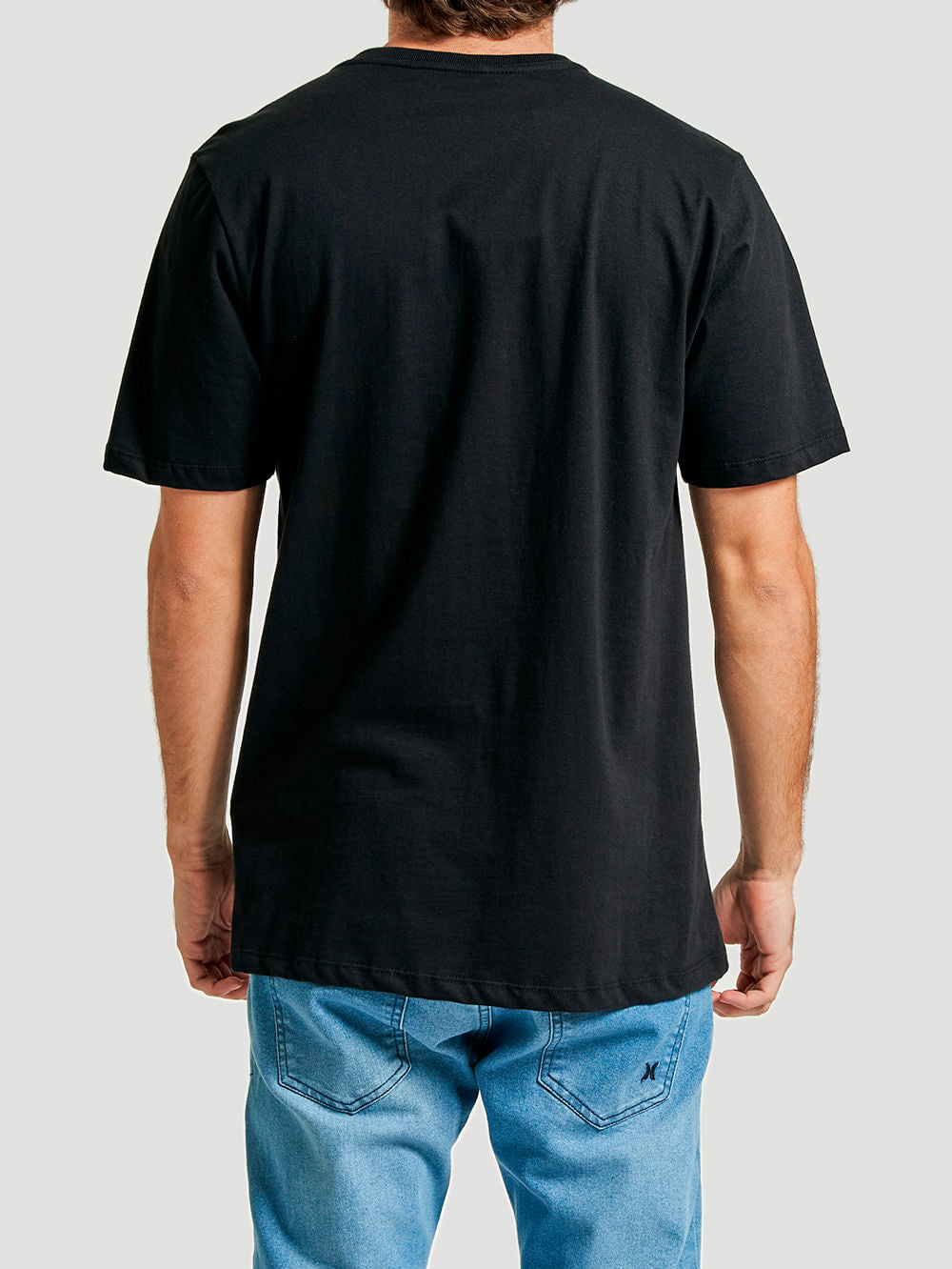 Camiseta Hurley Icon Plus Size Preto