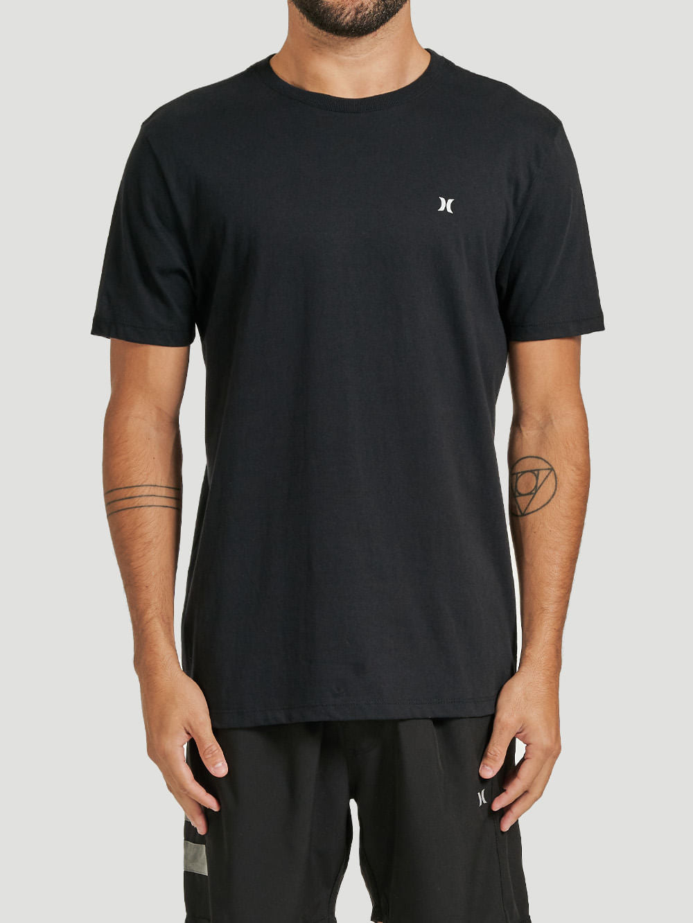 Camiseta Hurley Mini Icon Plus Size Preto