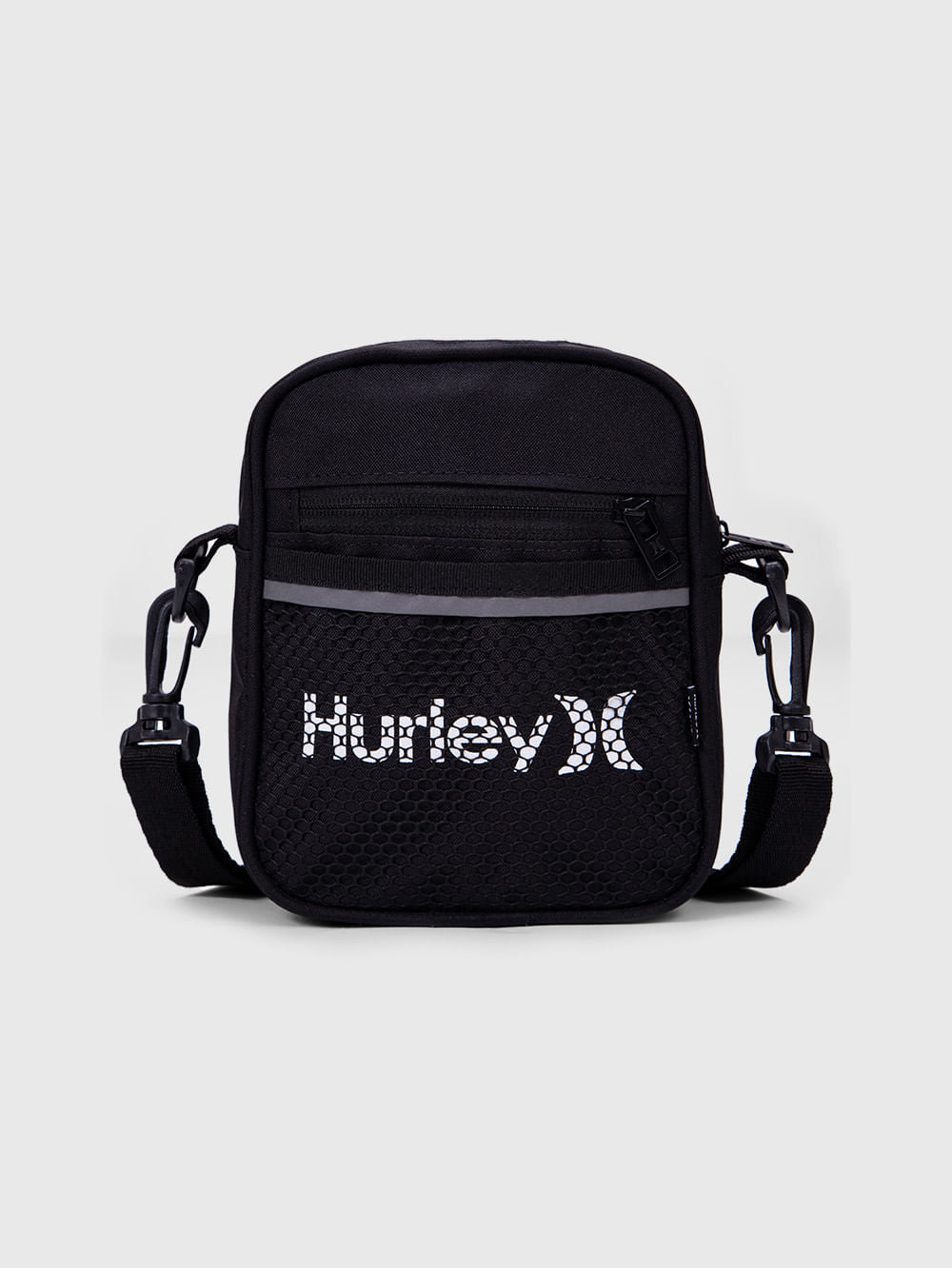 Shoulder Bag Hurley Grid Preta