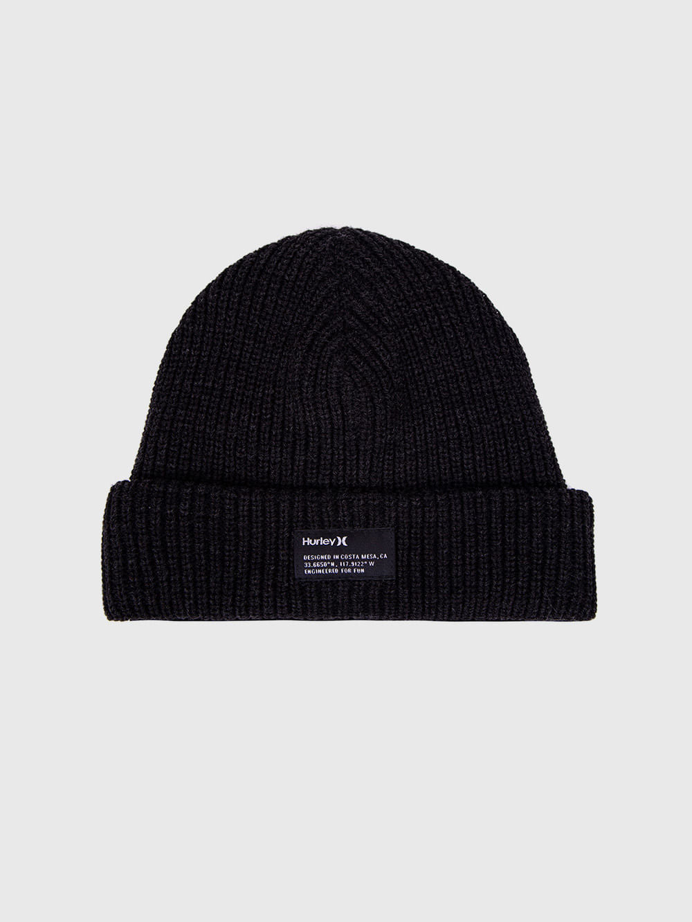 Gorro Hurley Porto Mescla Preto