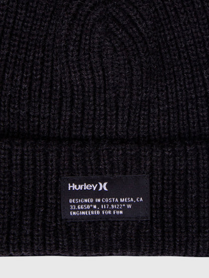 Gorro Hurley Porto Mescla Preto