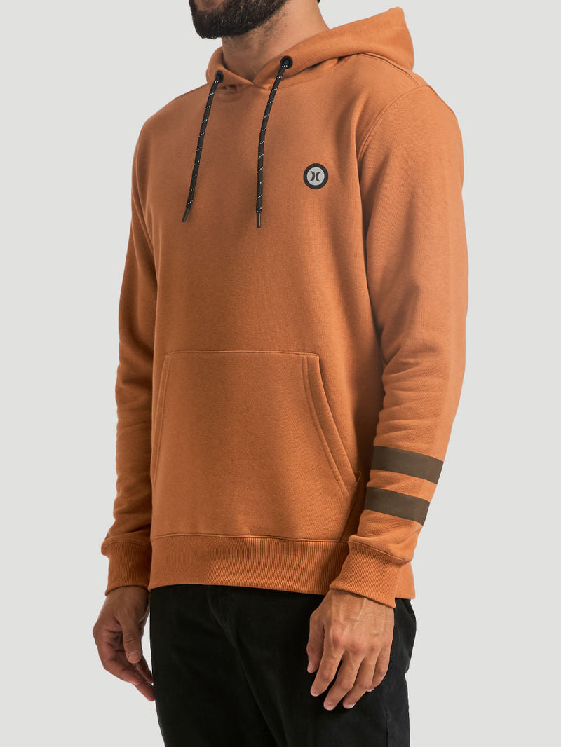 Moletom Canguru Hurley Heat Transfer Ocre