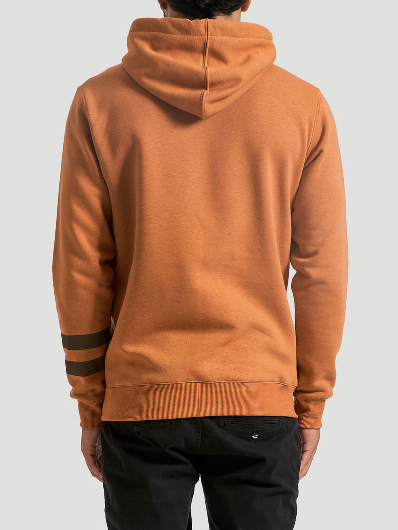 Moletom Canguru Hurley Heat Transfer Ocre