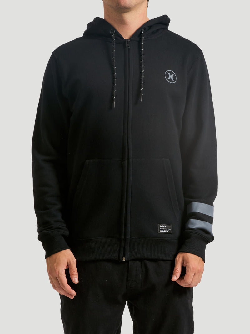 Moletom Canguru Hurley Circle Icon BP Preto