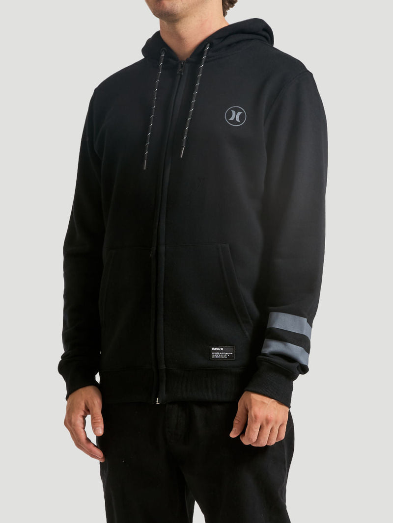 Moletom Canguru Hurley Circle Icon BP Preto