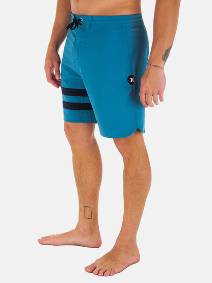 Boardshort Hurley Phantom Block Party 2.0 Solid 18" Azul