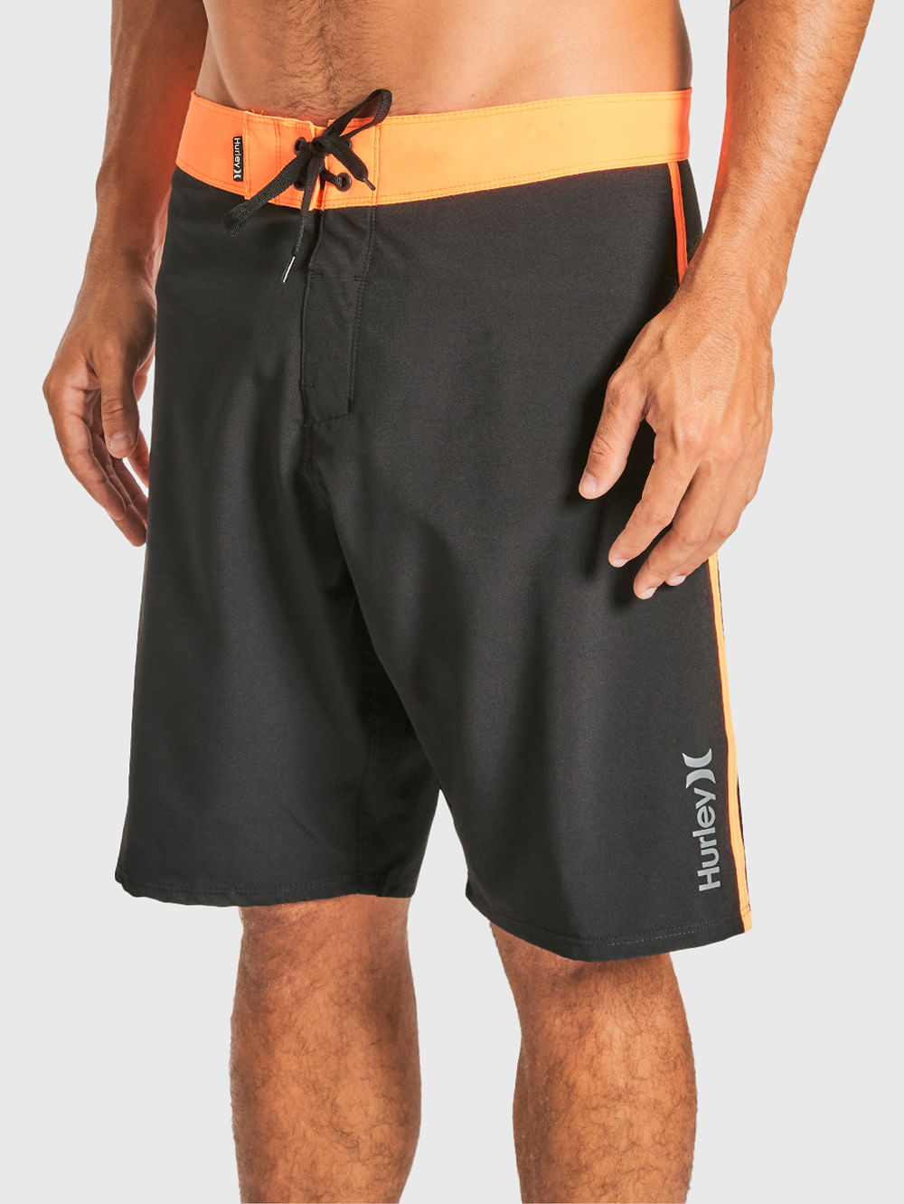 Boardshort Hurley Block 19"5 Preto