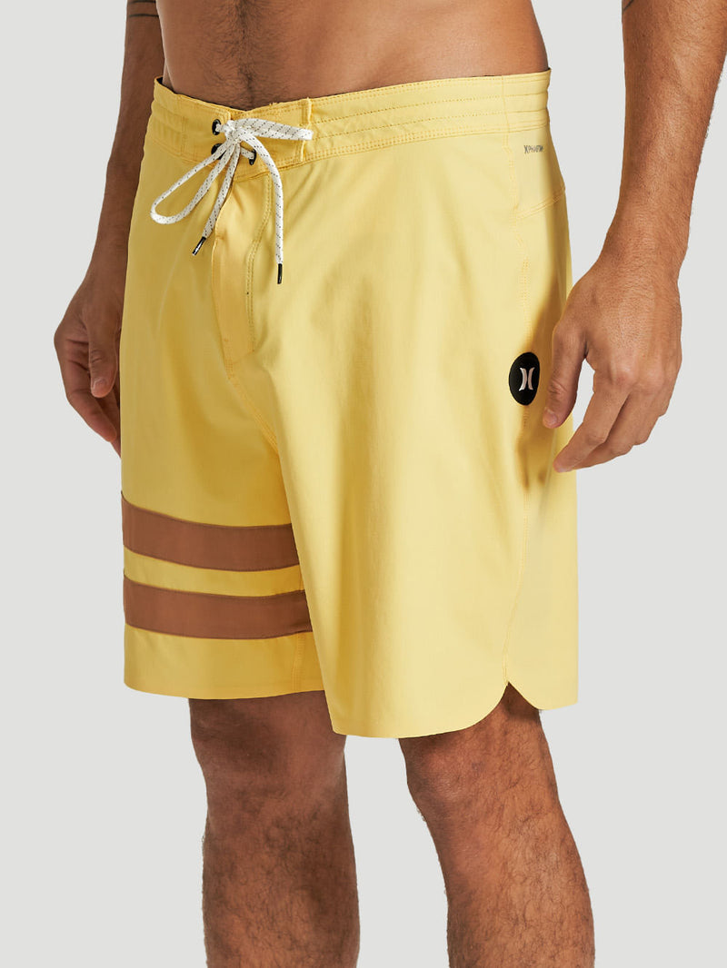 Boardshorts Hurley Phantom Block Party Renegade 18" Amarelo