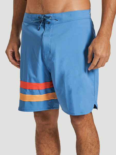 Boardshort Hurley Phantom Block Party 18" Azul