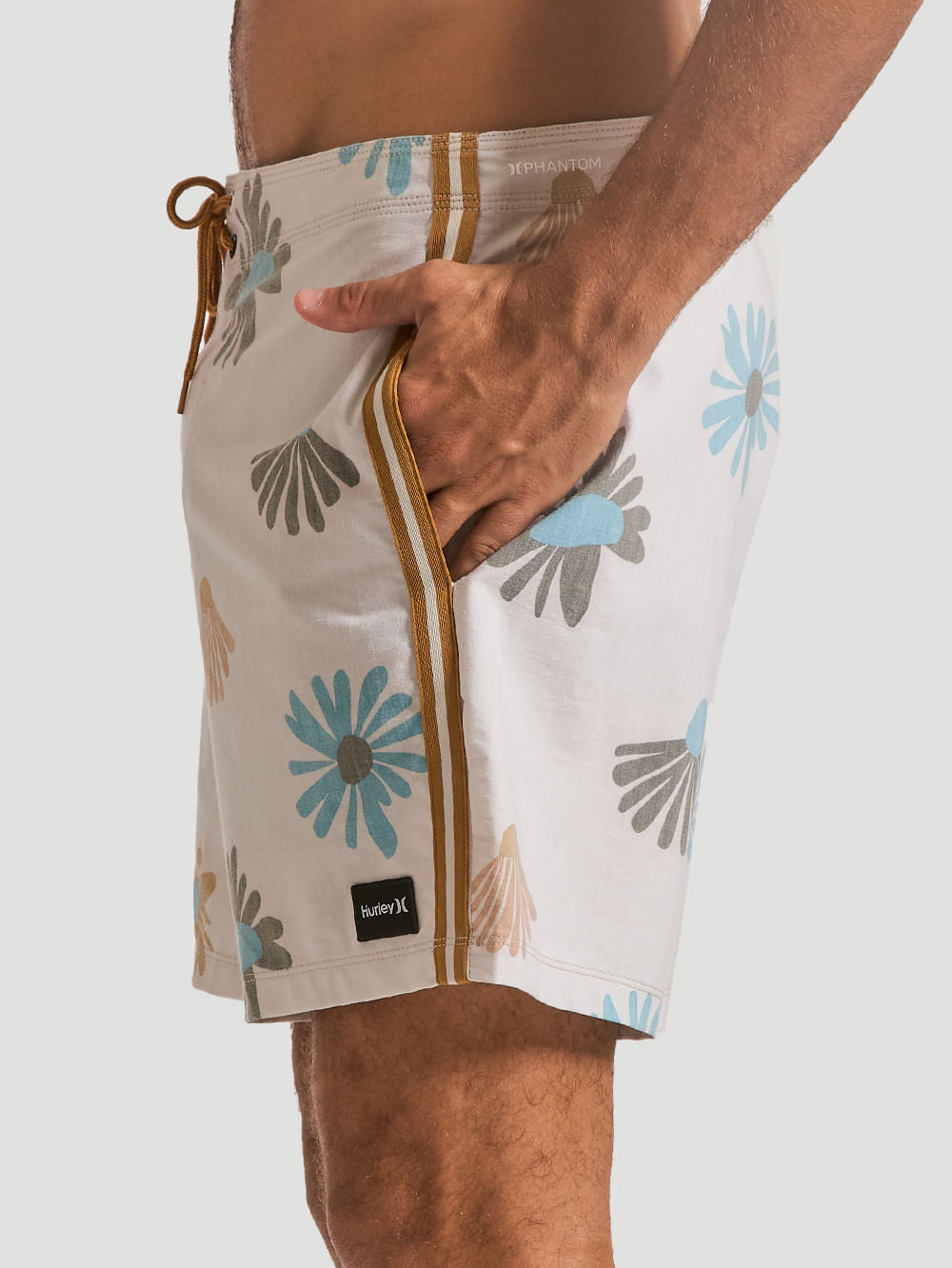 Boardshort Hurley Phantom Naturals Sessions 16" Off White