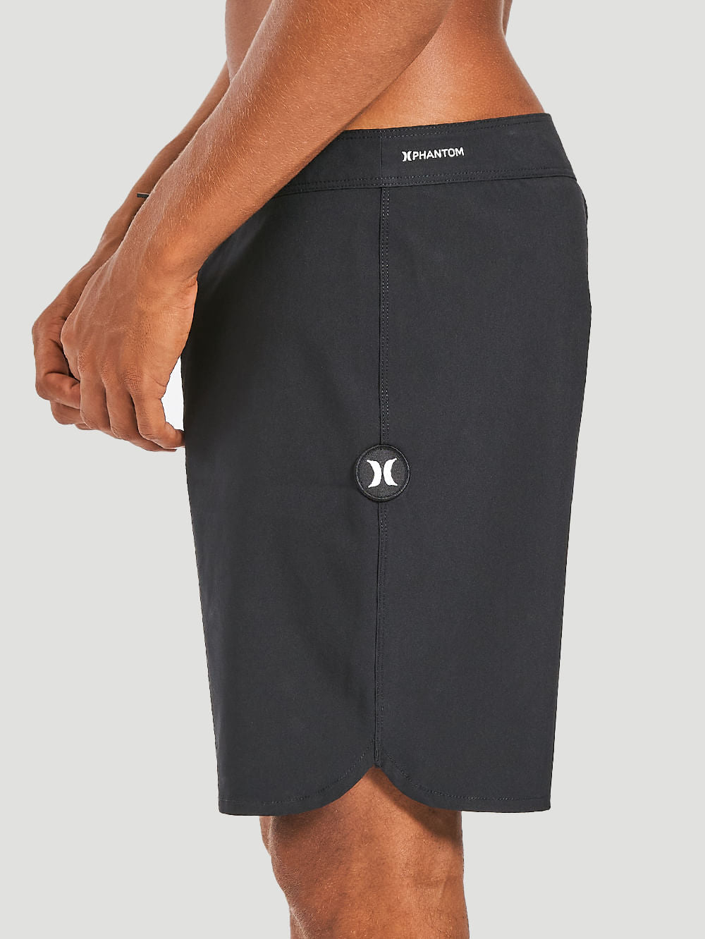 Boardshort Hurley Phantom Block Party 18" Preto