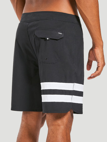 Boardshort Hurley Phantom Block Party 18" Preto