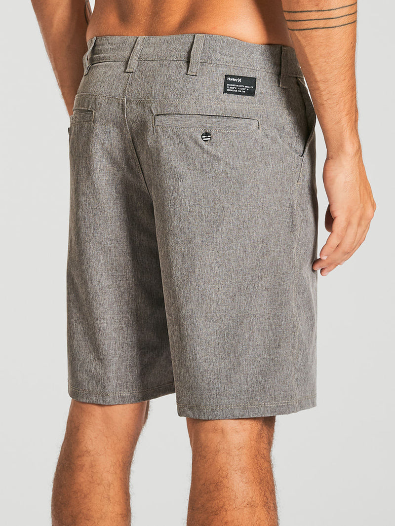 Bermuda Walk Hurley City Chino Cinza
