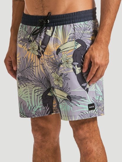 Shorts Hurley Phantom Volley Cinza