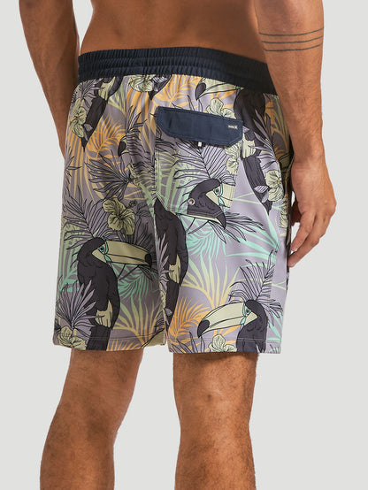 Shorts Hurley Phantom Volley Cinza