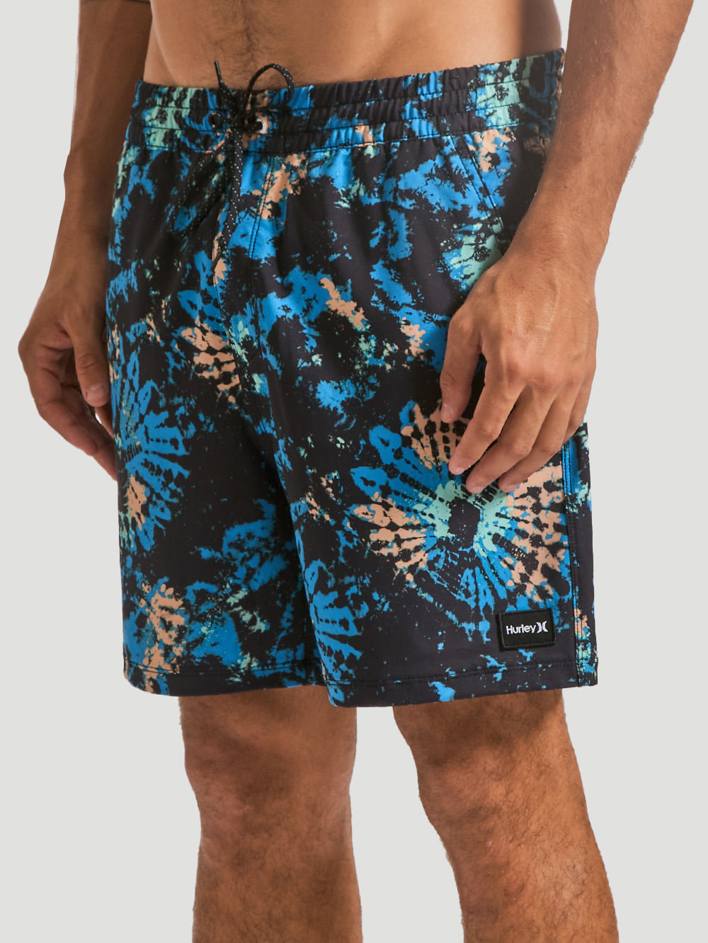 Shorts Hurley Phantom Volley Preto