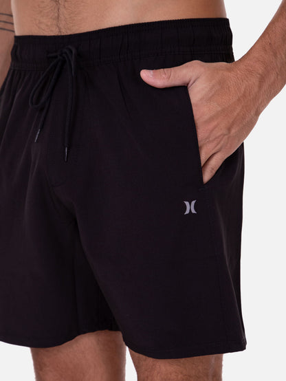 Shorts Hurley Block 16.5" Preta